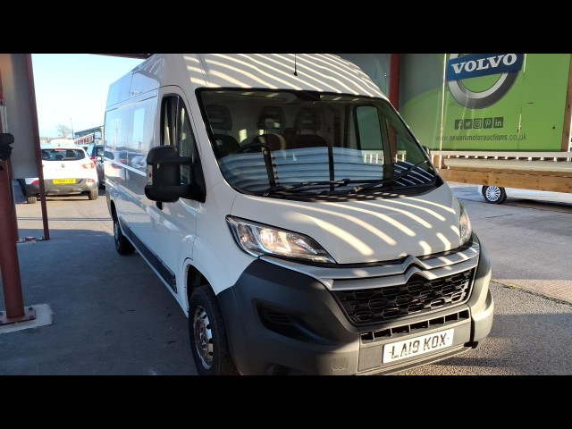 BUY CITROEN RELAY 35 L3H2 EPRISE BLUE 2019 35 L3H2 ENTERPRISE BLUEHDI, Newark Motor Auctions