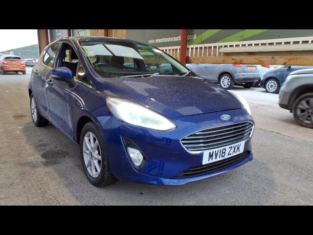 BUY FORD FIESTA ZETEC 2018 ZETEC, Newark Motor Auctions