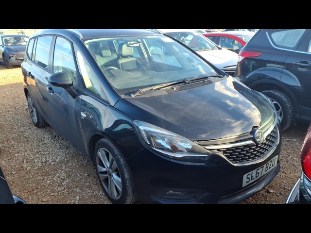 BUY VAUXHALL ZAFIRA TOURER SRI NAV TUR 2017 SRI NAV, Newark Motor Auctions