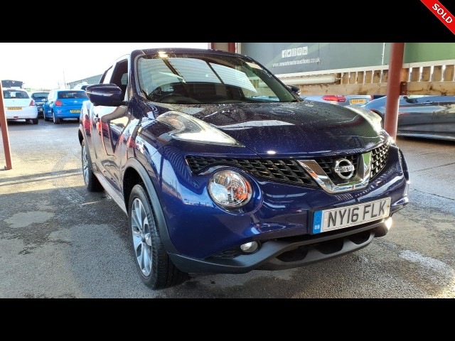 BUY NISSAN JUKE TEKNA CVT 2016 TEKNA XTRONIC, Newark Motor Auctions