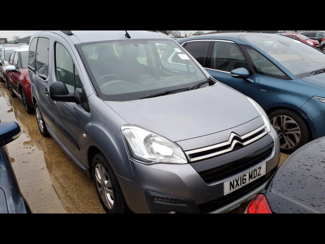 BUY CITROEN BERLINGO M-SPACE XTR BLUE 2016 BLUEHDI XTR, Newark Motor Auctions