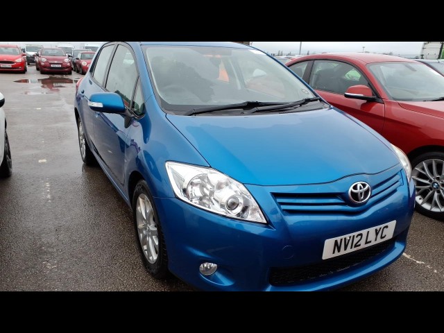 BUY TOYOTA AURIS COLOUR COLLECTION D 2012 D-4D COLOUR COLLECTION, Newark Motor Auctions