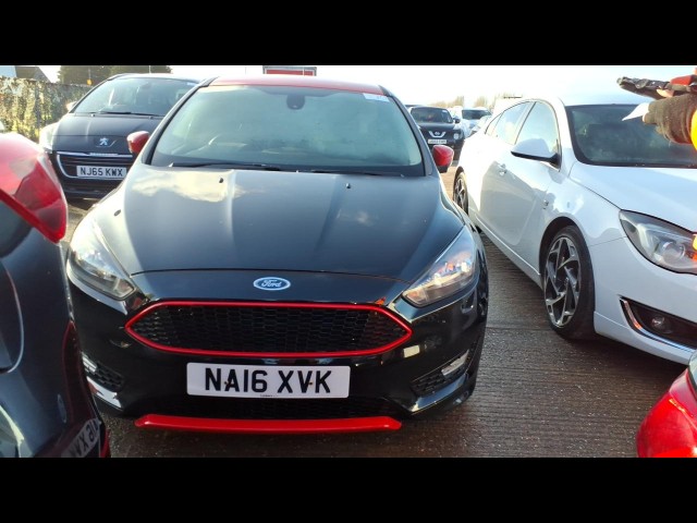 BUY FORD FOCUS ZETEC S BLACK ED TD 2016 ZETEC S TDCI BLACK EDITION, Newark Motor Auctions