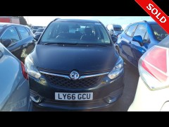 BUY VAUXHALL ZAFIRA TOURER DESIGN TURB 2016 DESIGN, Newark Motor Auctions
