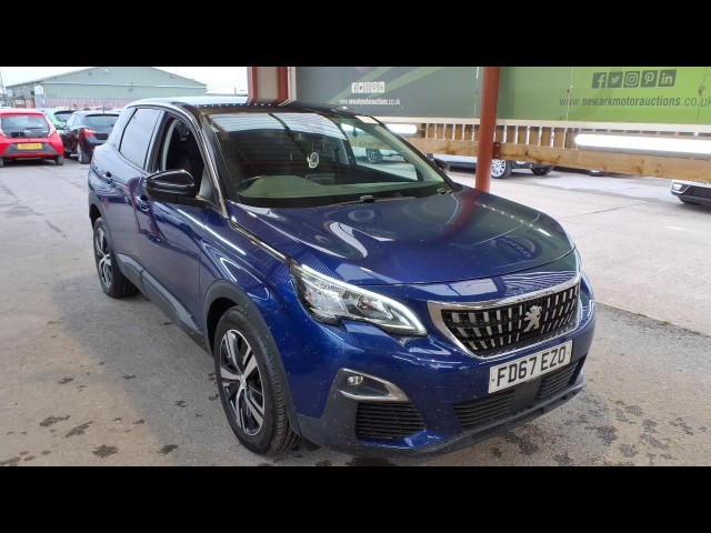 BUY PEUGEOT 3008 ACTIVE S/S 2017 S/S ACTIVE, Newark Motor Auctions