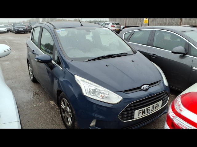 BUY FORD B-MAX ZETEC TURBO 2016 ZETEC, Newark Motor Auctions