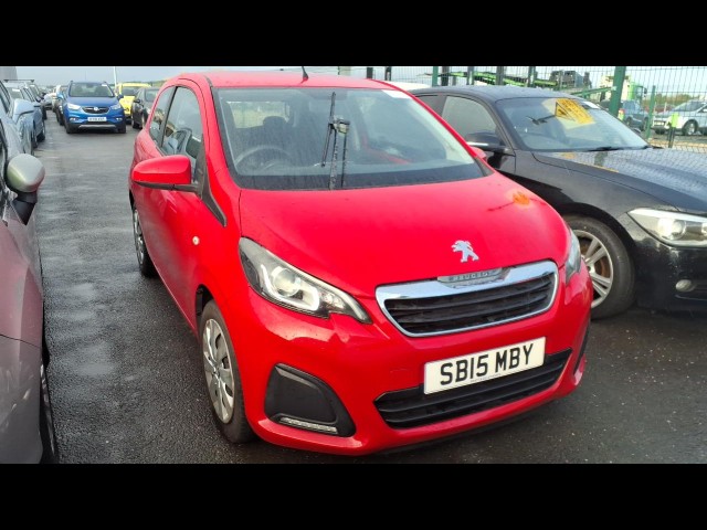 BUY PEUGEOT 108 ACTIVE 2015 ACTIVE, Newark Motor Auctions