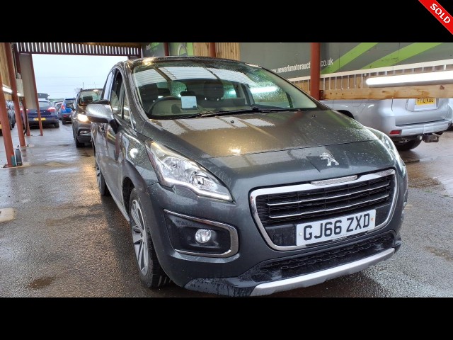 BUY PEUGEOT 3008 ALLURE BLUE HDI S/S 2016 BLUE HDI S/S ALLURE, Newark Motor Auctions