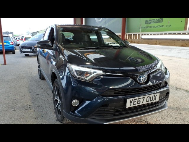 BUY TOYOTA RAV4 DESIGN HEV CVT 2017 VVT-I DESIGN, Newark Motor Auctions