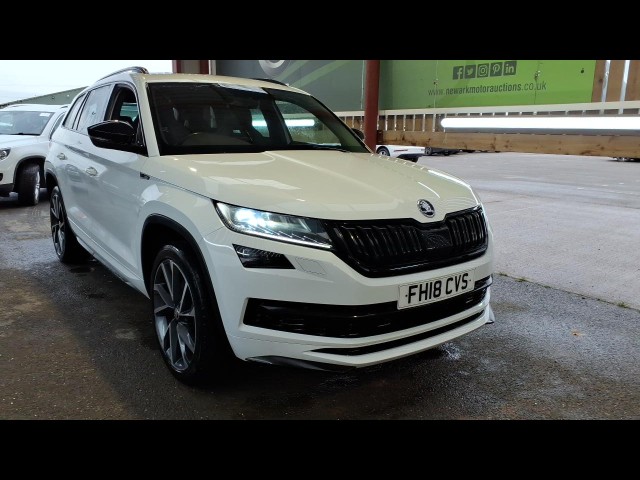 BUY SKODA KODIAQ SPORTLINE TDI 4X4 2018 SPORTLINE TDI DSG, Newark Motor Auctions