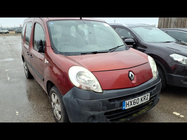 BUY RENAULT KANGOO EXTREME DCI 75 2010 EXTREME DCI, Newark Motor Auctions