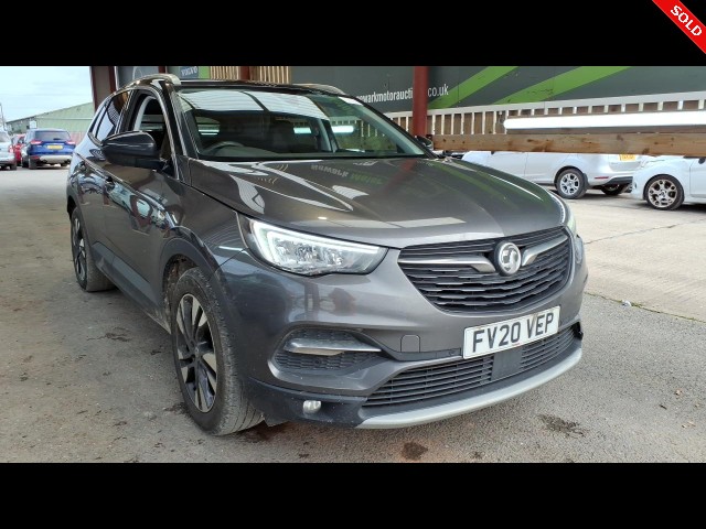 BUY VAUXHALL GRANDLAND X SRI NAV TURBO 2020 SRI NAV, Newark Motor Auctions