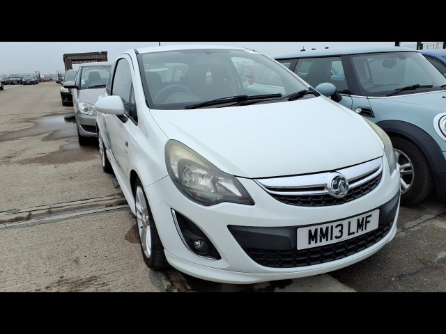 BUY VAUXHALL CORSA SRI 2013 SRI, Newark Motor Auctions