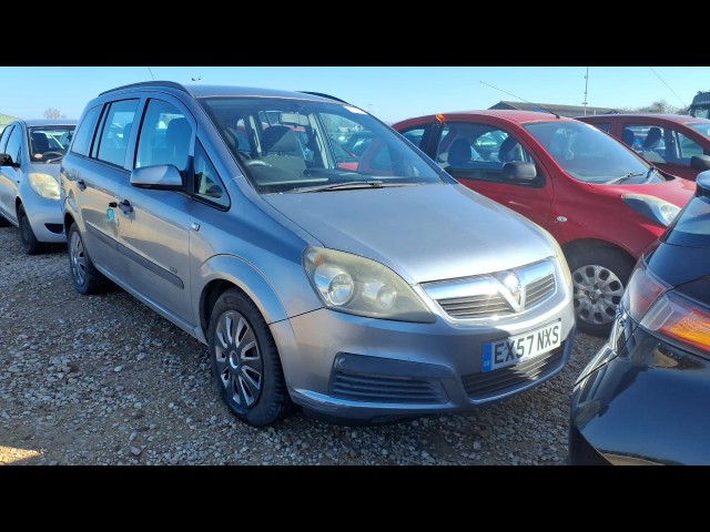 BUY VAUXHALL ZAFIRA LIFE CDTI 120 E4 2007 LIFE CDTI 120 E4, Newark Motor Auctions