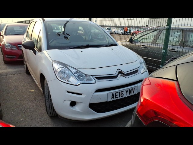 BUY CITROEN C3 VT BLUEHDI 2016 BLUEHDI VT, Newark Motor Auctions
