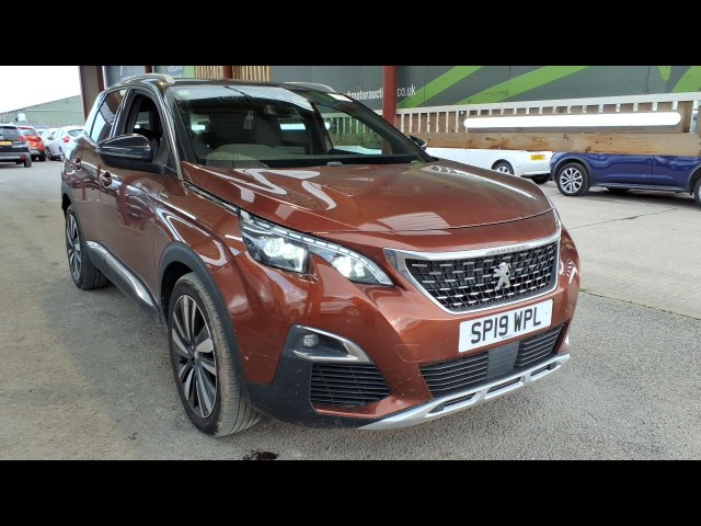 BUY PEUGEOT 3008 GT LINE PREMIUM BHDI 2019 BLUEHDI S/S GT LINE PREMIUM, Newark Motor Auctions