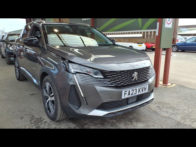 BUY PEUGEOT 3008 ALLURE PREMIUM + PTE 2023 PURETECH S/S ALLURE PREMIUM PLUS, Newark Motor Auctions