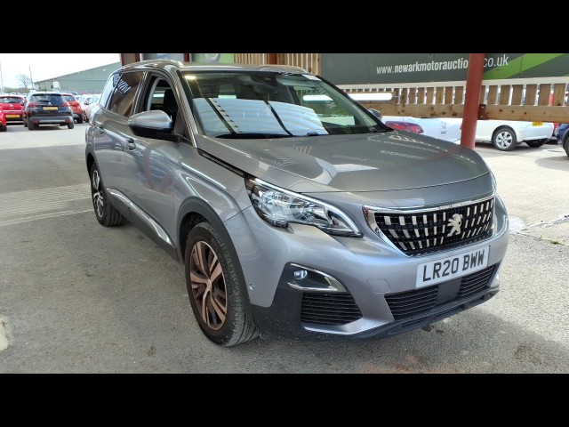 BUY PEUGEOT 5008 ALLURE BLUEHDI S/S A 2020 BLUEHDI S/S ALLURE, Newark Motor Auctions