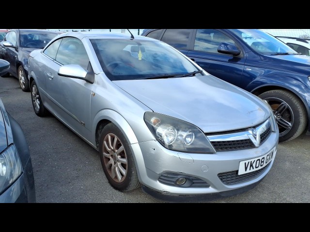 BUY VAUXHALL ASTRA TWIN TOP SPORT 2008 TWIN TOP SPORT, Newark Motor Auctions