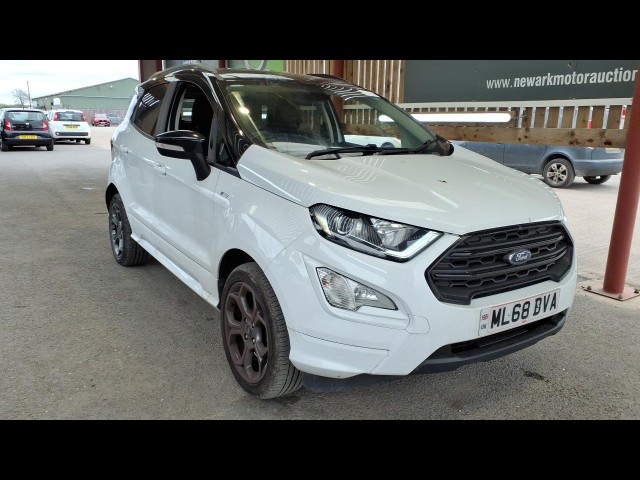 BUY FORD ECOSPORT ST-LINE 2018 ST-LINE, Newark Motor Auctions