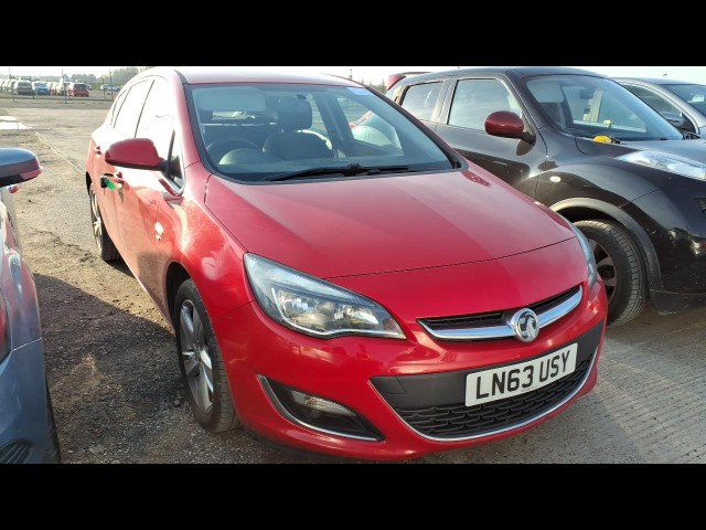 BUY VAUXHALL ASTRA SRI 2013 SRI, Newark Motor Auctions