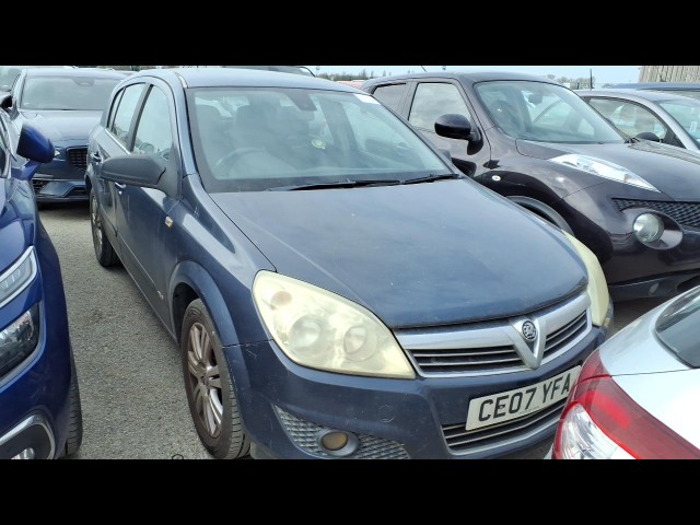 BUY VAUXHALL ASTRA DESIGN A 2007 DESIGN 16V E4, Newark Motor Auctions