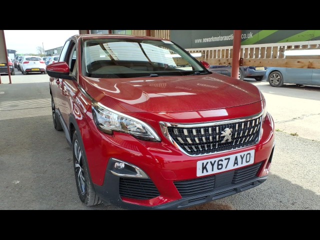 BUY PEUGEOT 3008 ACTIVE BLUEHDI S/S 2017 BLUEHDI S/S ACTIVE, Newark Motor Auctions
