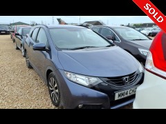 BUY HONDA CIVIC I-DTEC SE + 2014 I-DTEC SE PLUS TOURER, Newark Motor Auctions
