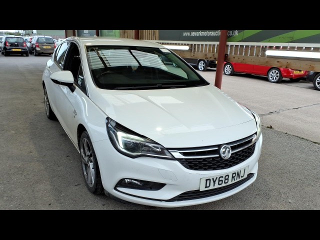 BUY VAUXHALL ASTRA SRI NAV TURBO 2018 SRI NAV, Newark Motor Auctions