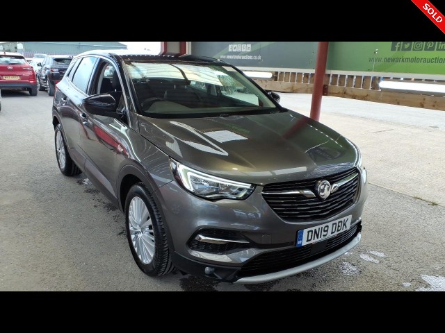 BUY VAUXHALL GRANDLAND X SPORT NAV T D 2019 SPORT NAV S/S, Newark Motor Auctions