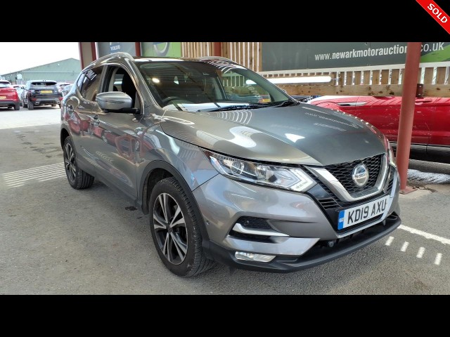 BUY NISSAN QASHQAI N-CONNECTA DIG-T 2019 DIG-T N-CONNECTA, Newark Motor Auctions