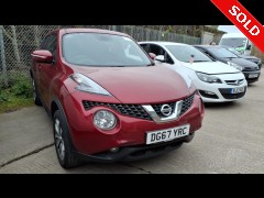 BUY NISSAN JUKE TEKNA CVT 2017 TEKNA XTRONIC, Newark Motor Auctions