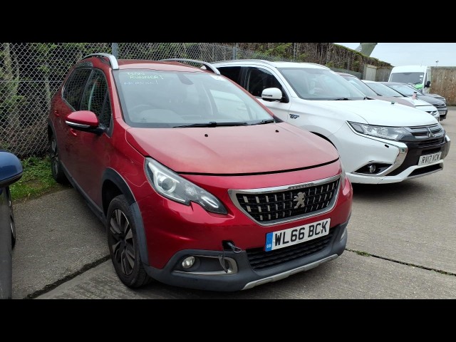 BUY PEUGEOT 2008 ALLURE S/S S-A 2017 S/S ALLURE, Newark Motor Auctions