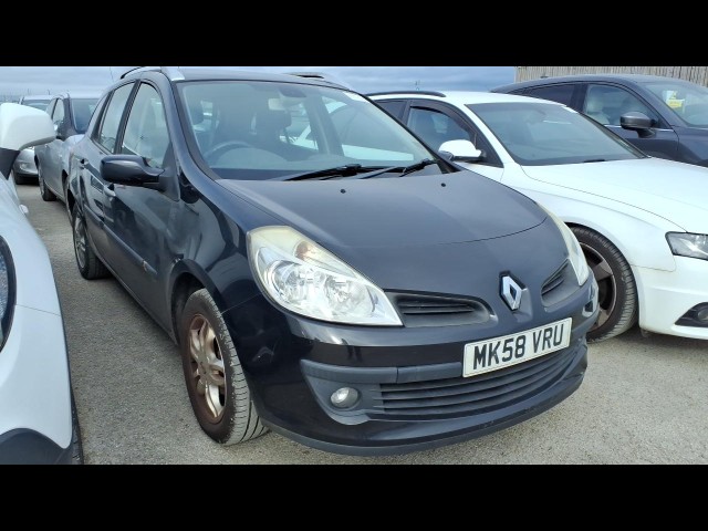 BUY RENAULT CLIO DYNAMIQUE 2008 DYNAMIQUE, Newark Motor Auctions