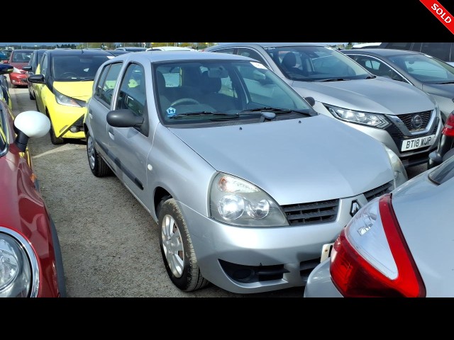BUY RENAULT CLIO CAMPUS 8V 2008 CAMPUS 8V, Newark Motor Auctions