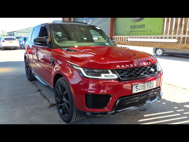 BUY LAND ROVER RANGE ROVER SPORT HSE SDV 2019 SDV6 HSE, Newark Motor Auctions