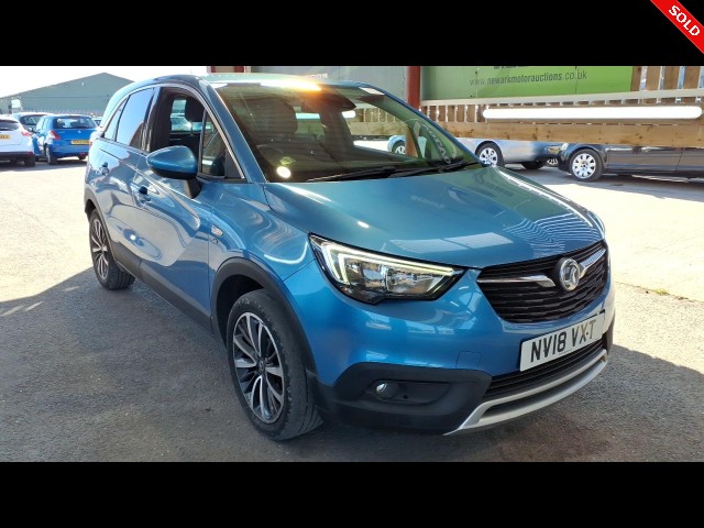 BUY VAUXHALL CROSSLAND X ELITE ECOTEC 2018 ELITE ECOTEC S/S, Newark Motor Auctions