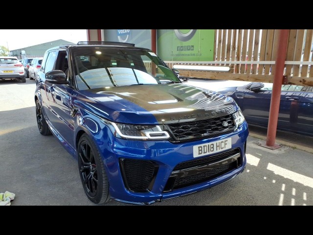 BUY LAND ROVER RANGE ROVER SPORT SVR S/C 2018 SVR, Newark Motor Auctions