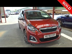 BUY PEUGEOT 108 COLLECTION 2020 COLLECTION, Newark Motor Auctions