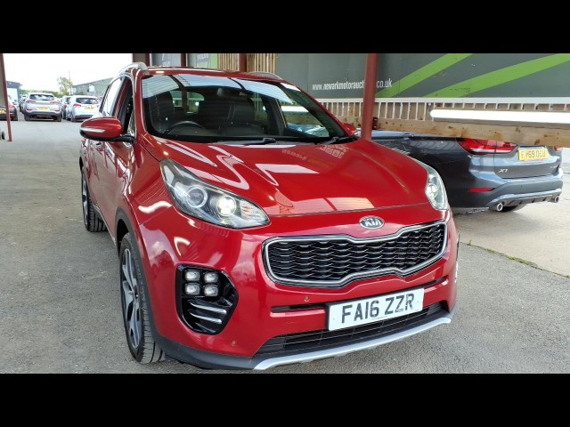 BUY KIA SPORTAGE GT-LINE CRDI 4X4 2016 CRDI GT-LINE, Newark Motor Auctions