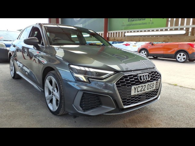 BUY AUDI A3 S LINE 40 TFSI E S-A 2022 SPORTBACK TFSI E S LINE, Newark Motor Auctions