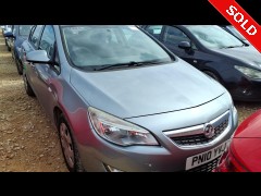BUY VAUXHALL ASTRA EXCLUSIV TURBO 2010 EXCLUSIV, Newark Motor Auctions