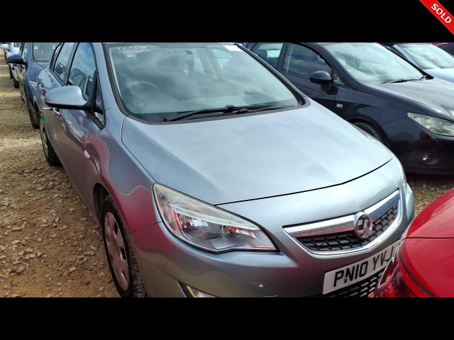 BUY VAUXHALL ASTRA EXCLUSIV TURBO 2010 EXCLUSIV, Newark Motor Auctions