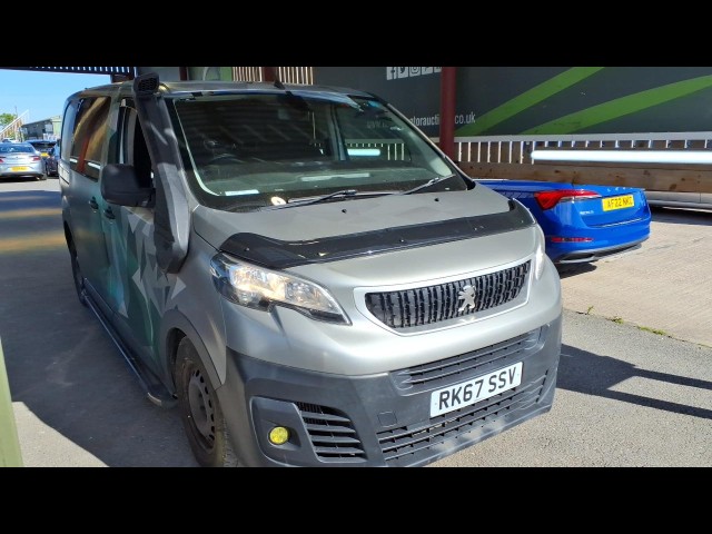 BUY PEUGEOT EXPERT PRO STANDARD BLUE 2018 BLUE HDI PROFESSIONAL STANDARD CRC, Newark Motor Auctions