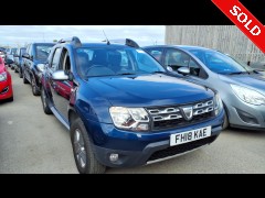 BUY DACIA DUSTER NAV + TCE 4X2 2018 NAV PLUS TCE, Newark Motor Auctions