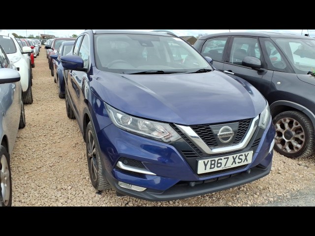 BUY NISSAN QASHQAI N-CONNECTA DIG-T 2017 N-CONNECTA DIG-T, Newark Motor Auctions