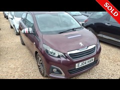 BUY PEUGEOT 108 ALLURE 2016 ALLURE, Newark Motor Auctions