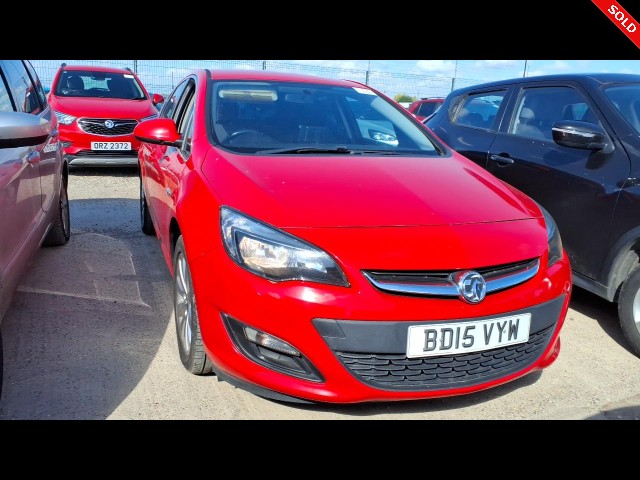 BUY VAUXHALL ASTRA TECH LINE CDTI EFLE 2015 TECH LINE CDTI ECOFLEX S/S, Newark Motor Auctions