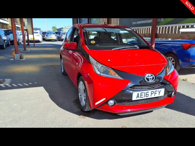 BUY TOYOTA AYGO X-PRESSION VVT-I 2016 VVT-I X-PRESSION, Newark Motor Auctions