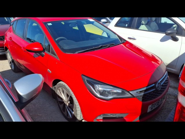 BUY VAUXHALL ASTRA DESIGN ECOTEC S/S 2018 DESIGN ECOTEC S/S, Newark Motor Auctions